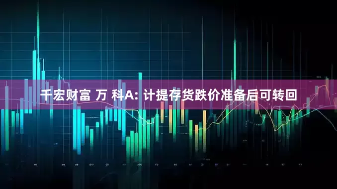 千宏财富 万 科A: 计提存货跌价准备后可转回